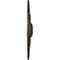 Ekena Millwork Naple Ceiling Medallion (Fits Canopies up to 3 3/8"), 37 1/2"OD x 3 3/8"P, Stone Hearth Crackle CM37NASHC - alternate 3
